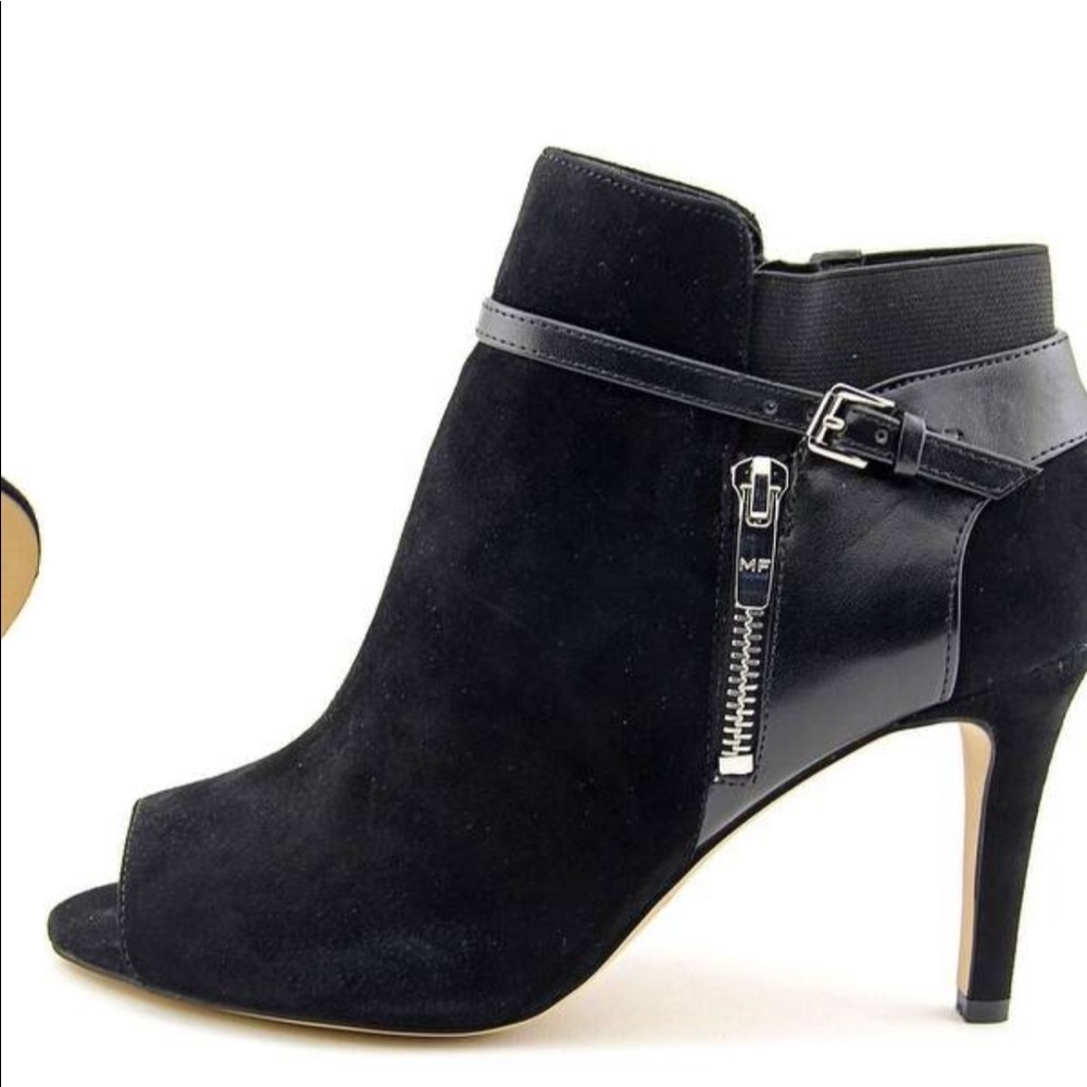 NEW Marc Fisher Savory Open Toed Bootie w box - Picture 2 of 8